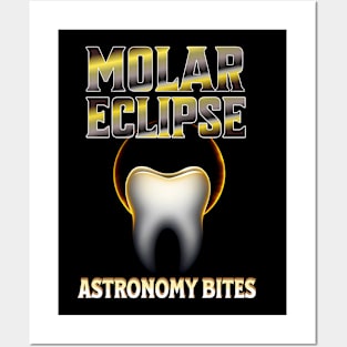 Funny Dentist Eclipse Astronomy Dental Student Design Posters and Art